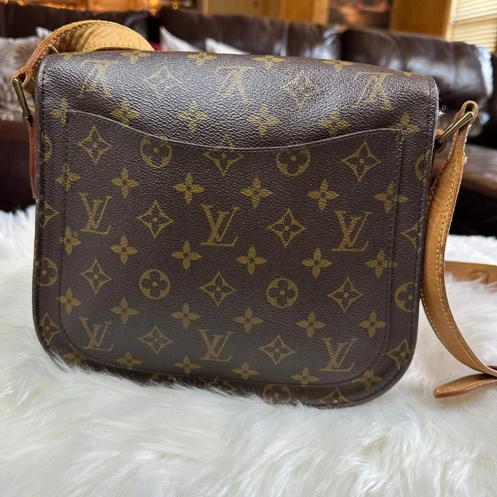 ❌SOLD❌Authentic Louis Vuitton Monogram Saint Cloud GM Crossbody Shoulder Bag - Picture 7 of 16